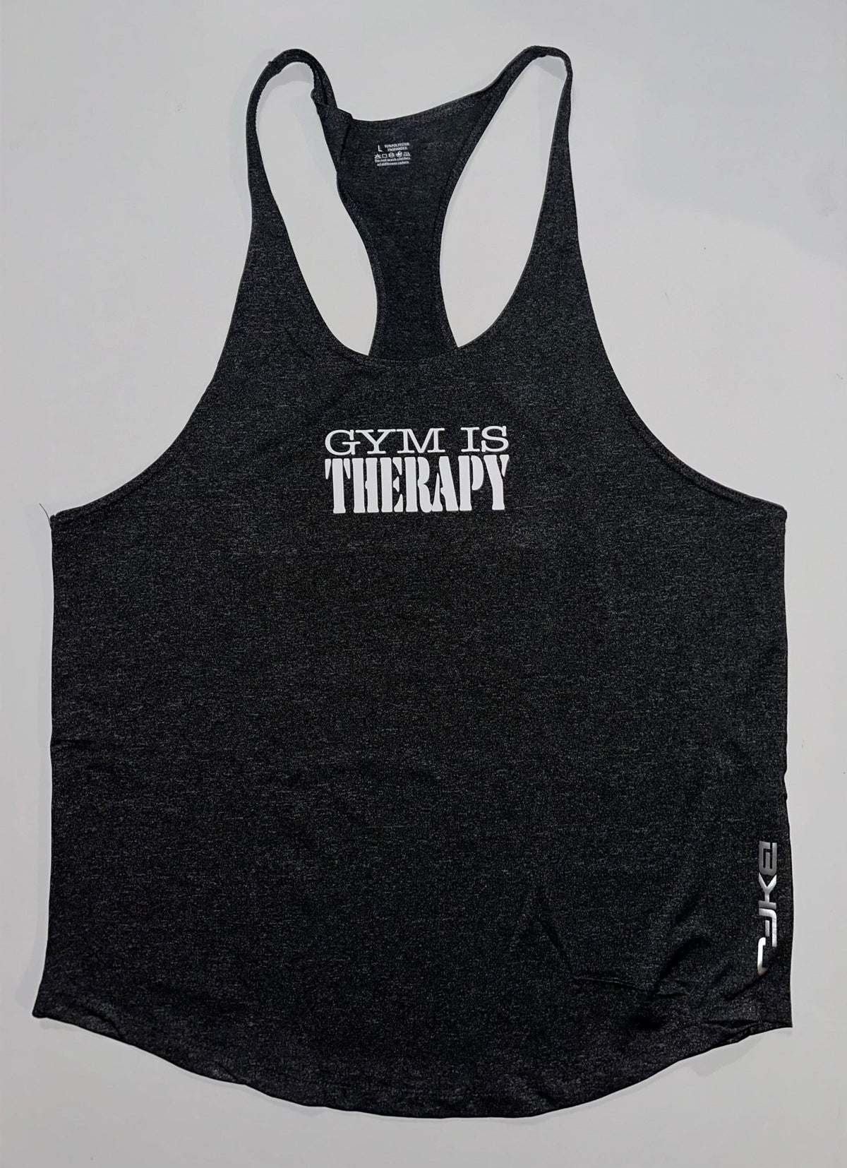 Gym Is Therapy Stringer Tank - LEGDAY EVERYDAY