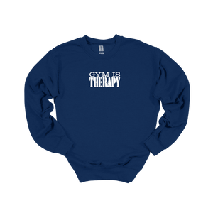 Gym Is Therapy Sweatshirt - LEGDAY EVERYDAY