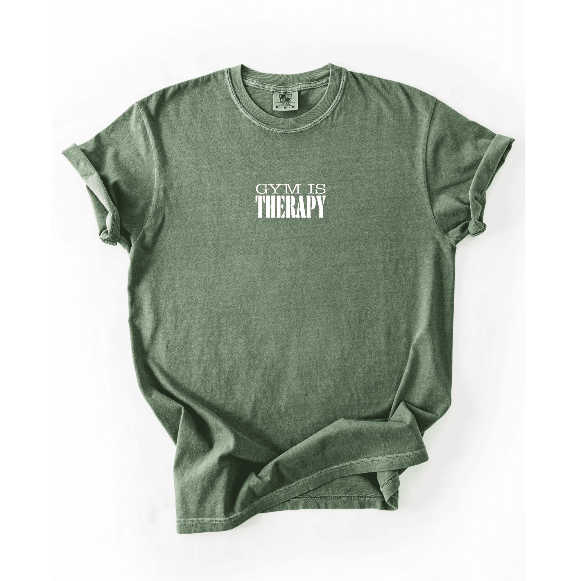 Gym Is Therapy T-Shirt - LEGDAY EVERYDAY