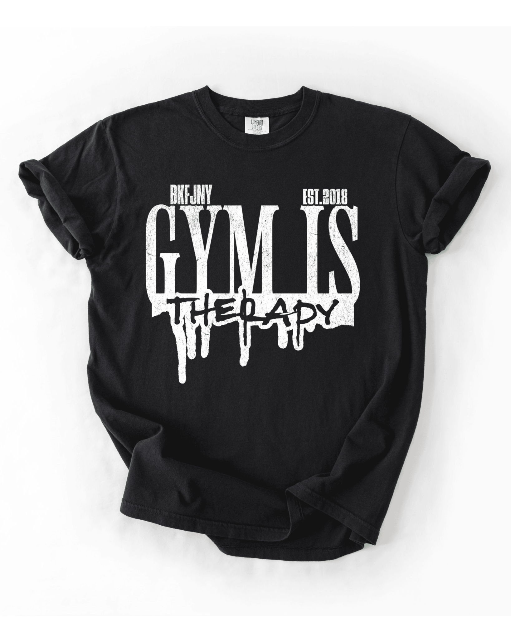 Gym Is Therapy T-Shirt - LEGDAY EVERYDAY