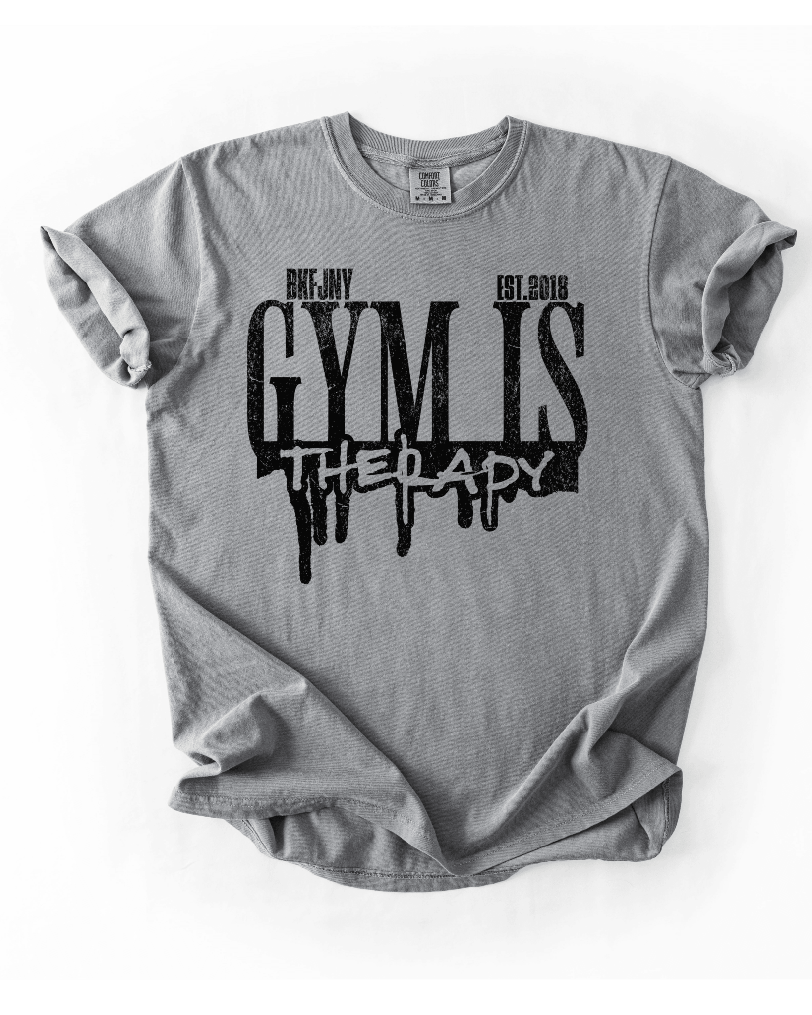 Gym Is Therapy T-Shirt - LEGDAY EVERYDAY