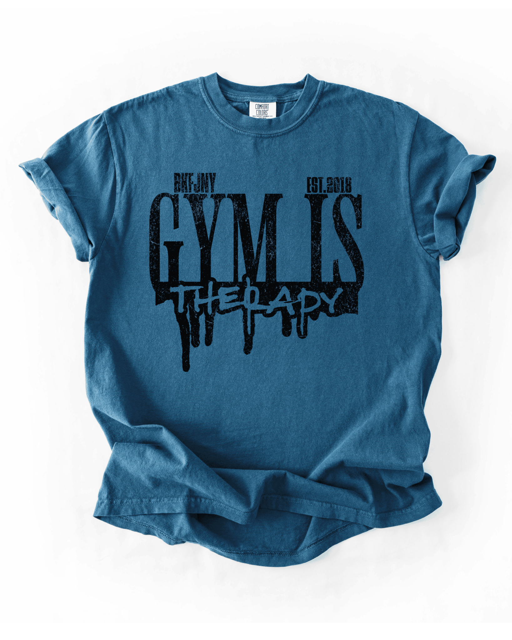 Gym Is Therapy T-Shirt - LEGDAY EVERYDAY