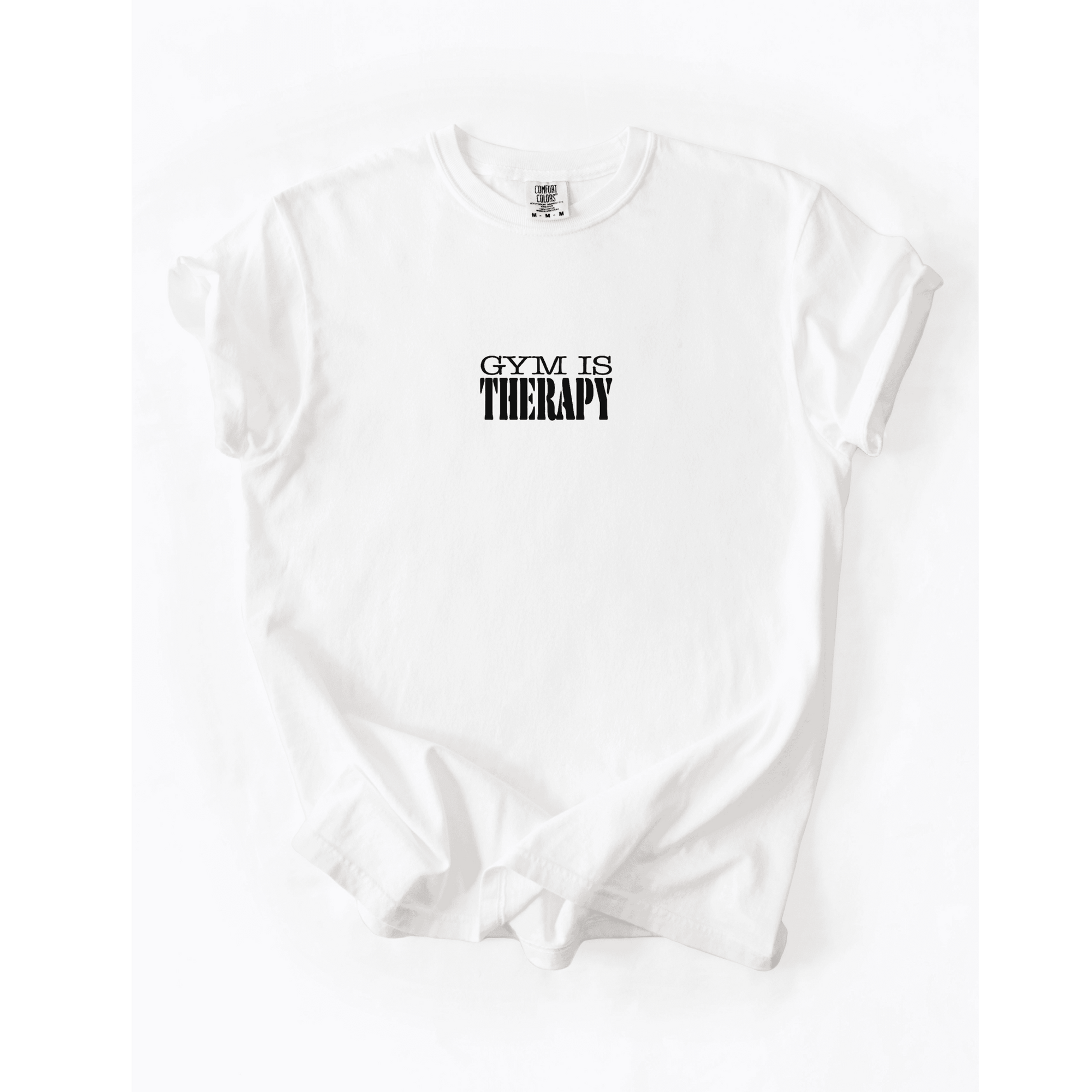 Gym Is Therapy T-Shirt - LEGDAY EVERYDAY