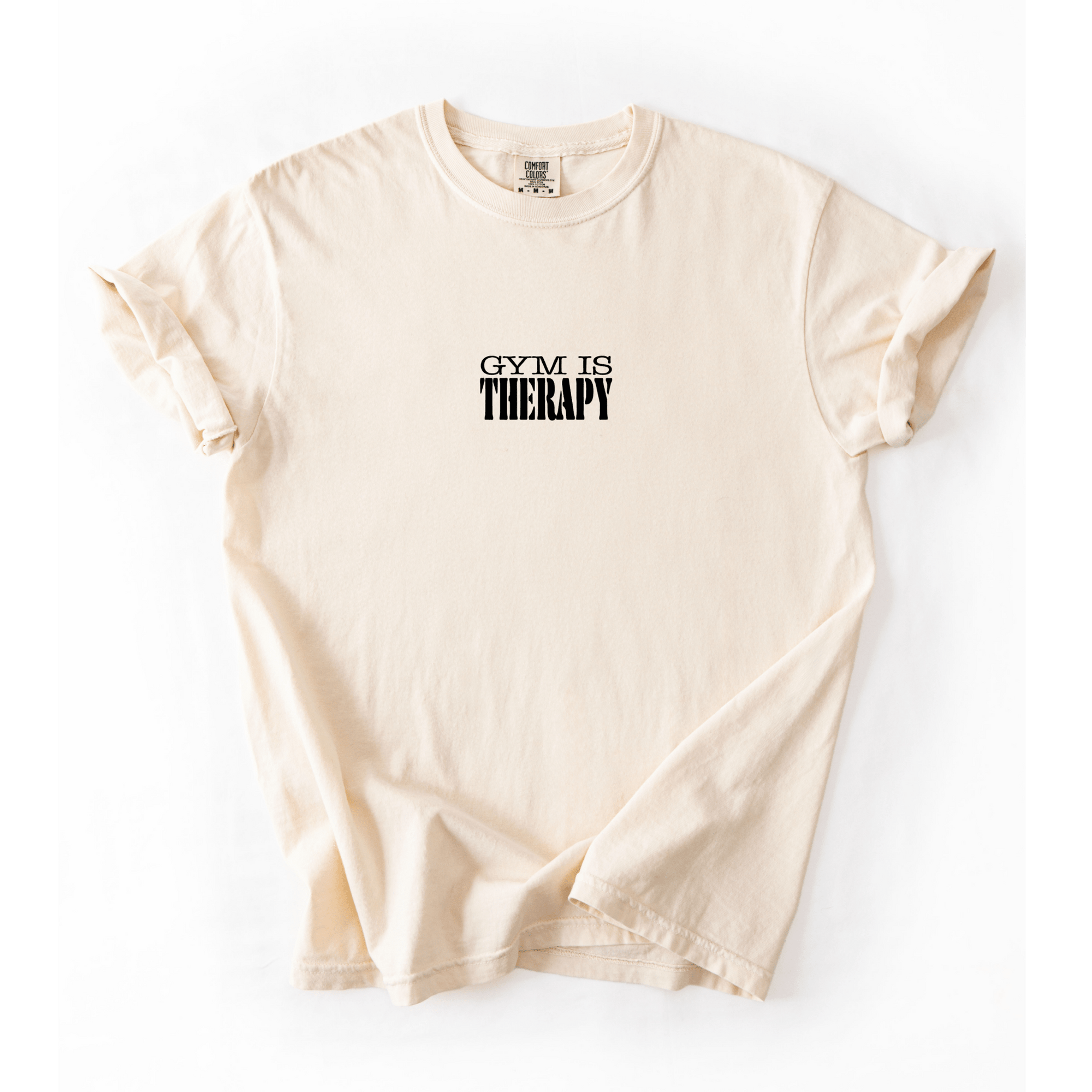 Gym Is Therapy T-Shirt - LEGDAY EVERYDAY