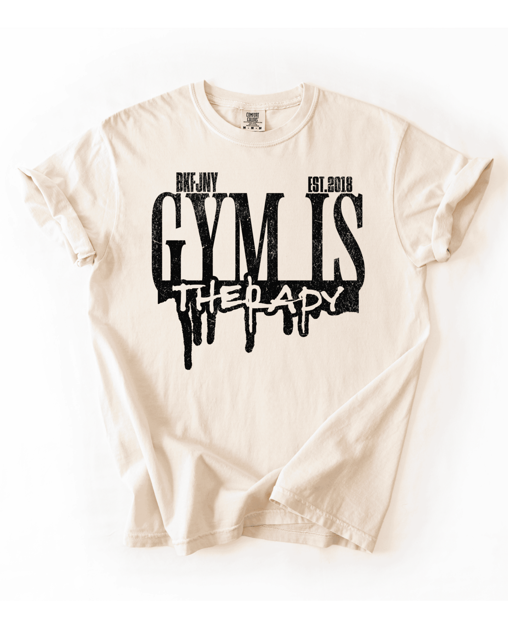 Gym Is Therapy T-Shirt - LEGDAY EVERYDAY