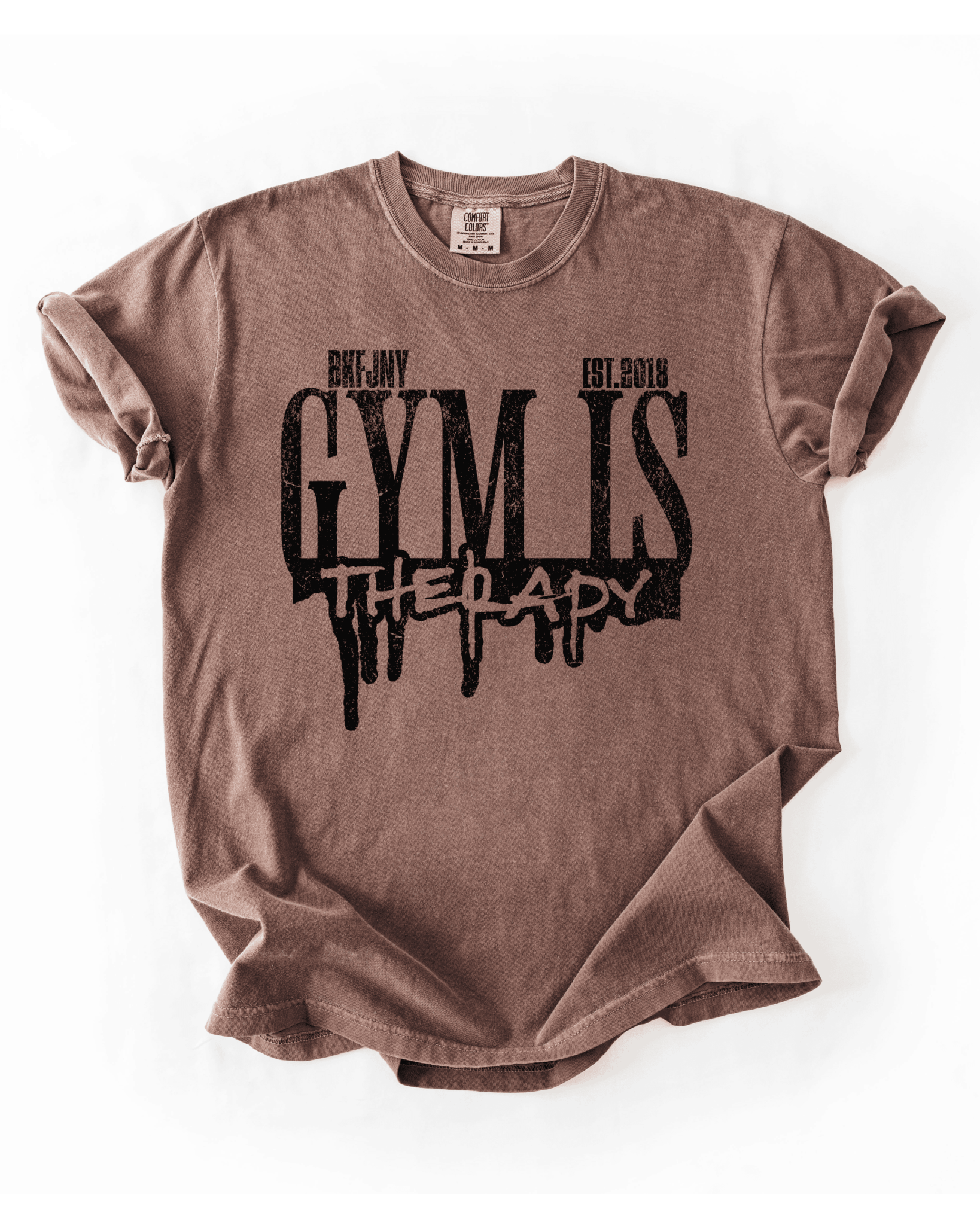 Gym Is Therapy T-Shirt - LEGDAY EVERYDAY