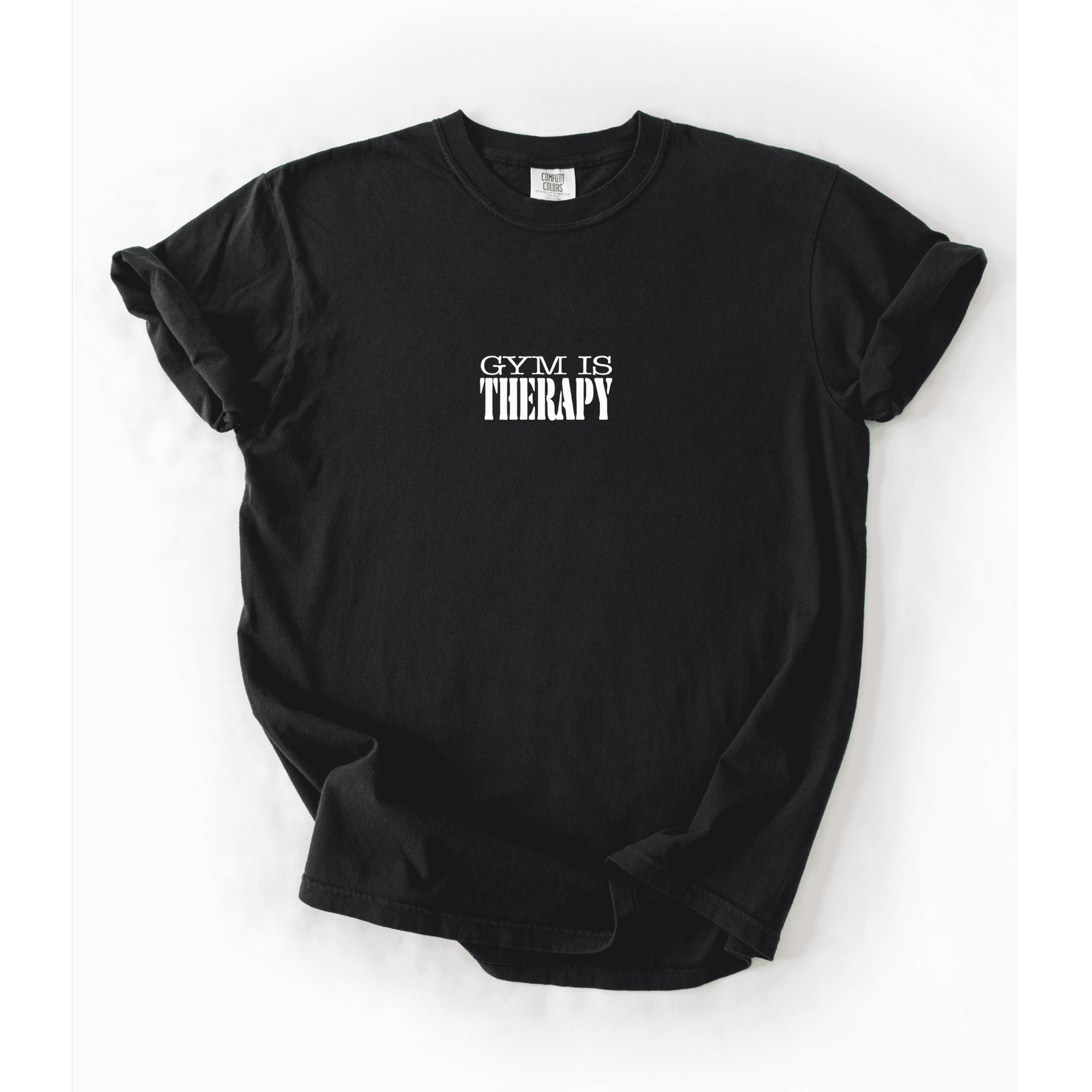 Gym Is Therapy T-Shirt - LEGDAY EVERYDAY