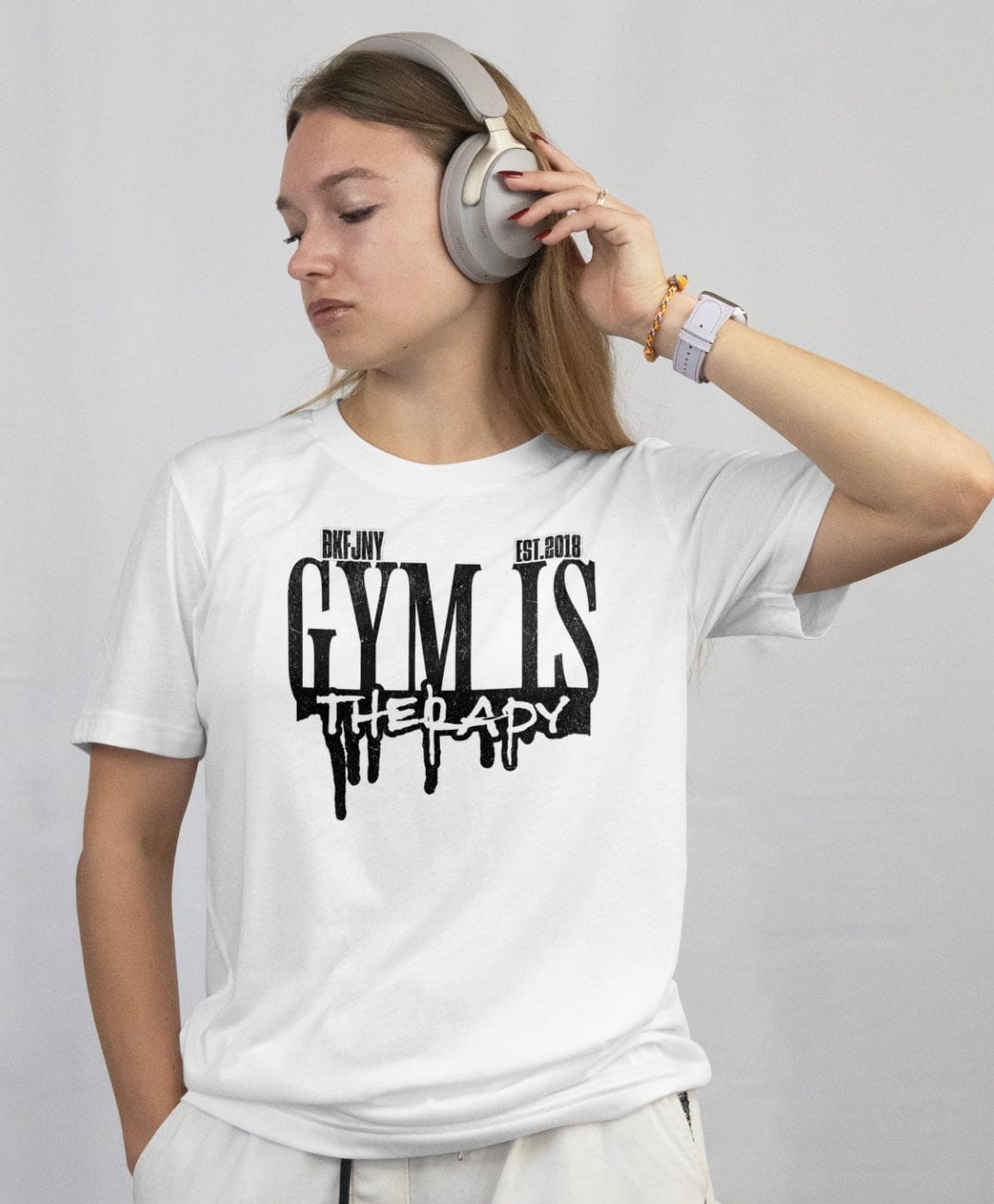 Gym Is Therapy T-Shirt - LEGDAY EVERYDAY