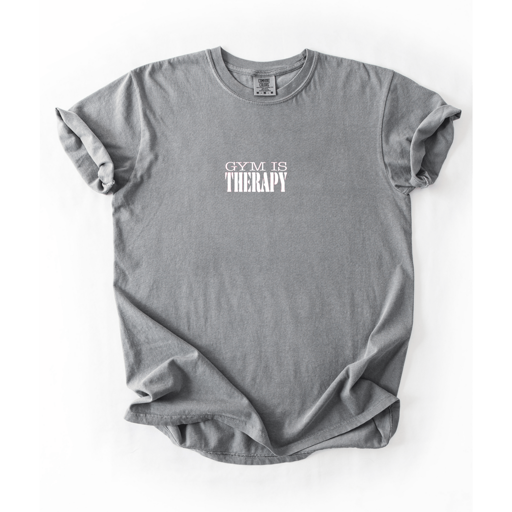 Gym Is Therapy T-Shirt - LEGDAY EVERYDAY