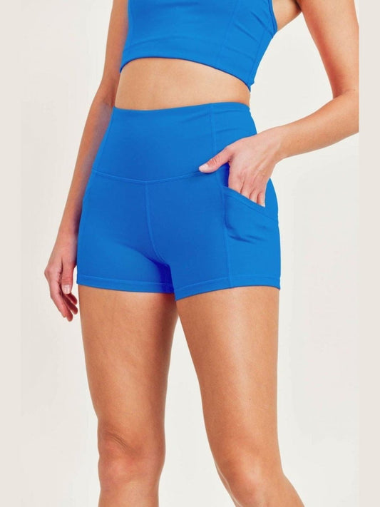 Highwaist Short Shorts W/Pocket - BKFJNY