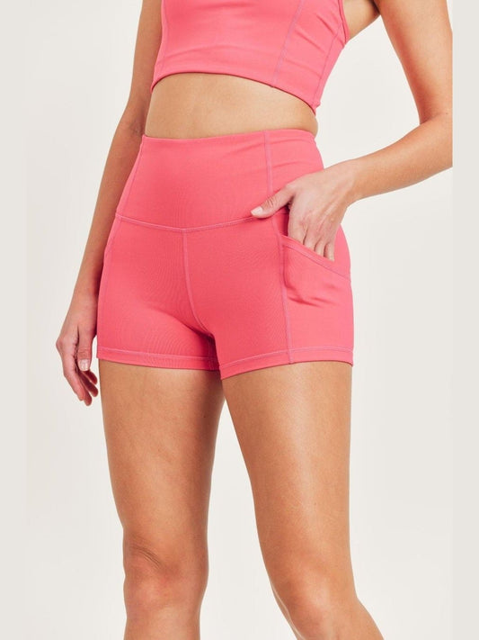 Highwaist Short Shorts W/Pocket - BKFJNY