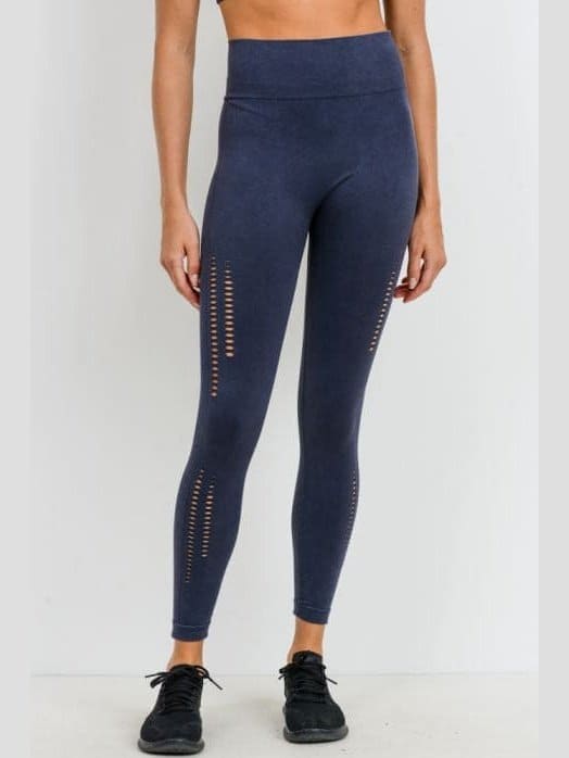 Mineral Wash Leggings - BKFJNY