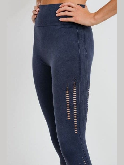 Mineral Wash Leggings - BKFJNY