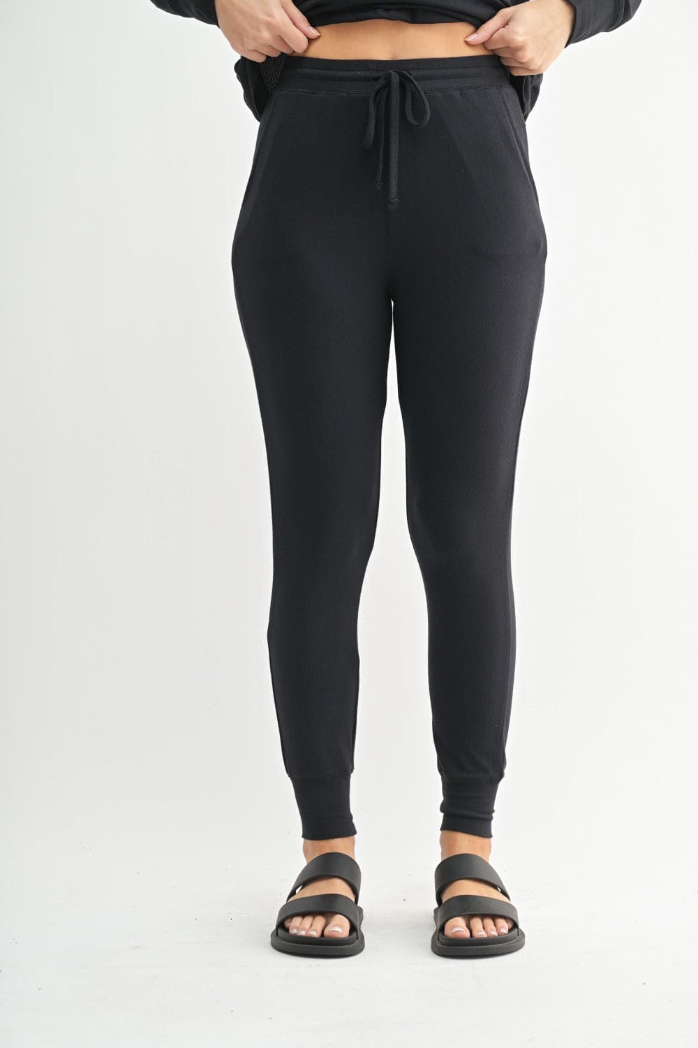 Mono B Brushed Lounge Joggers - LEGDAY EVERYDAY