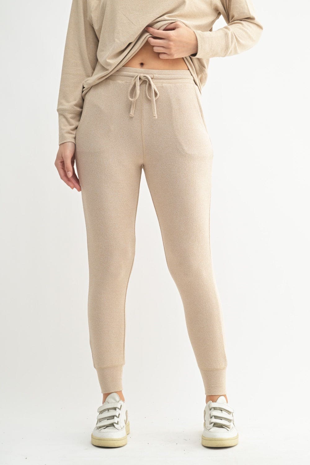 Mono B Brushed Lounge Joggers - LEGDAY EVERYDAY