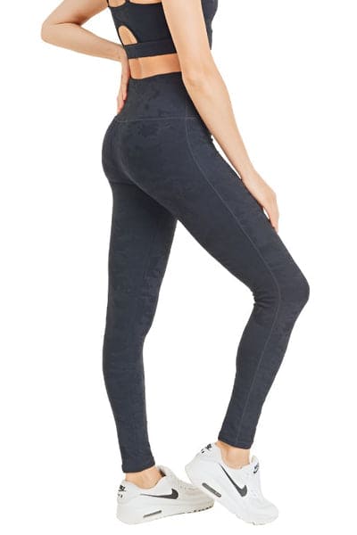 Mono B Camo Jacquard TACTEL® Leggings - LEGDAY EVERYDAY