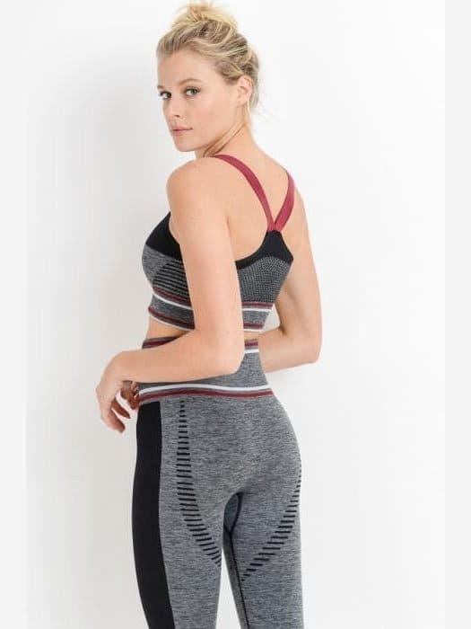 MULTI COLOR SPORTS BRA - BKFJNY