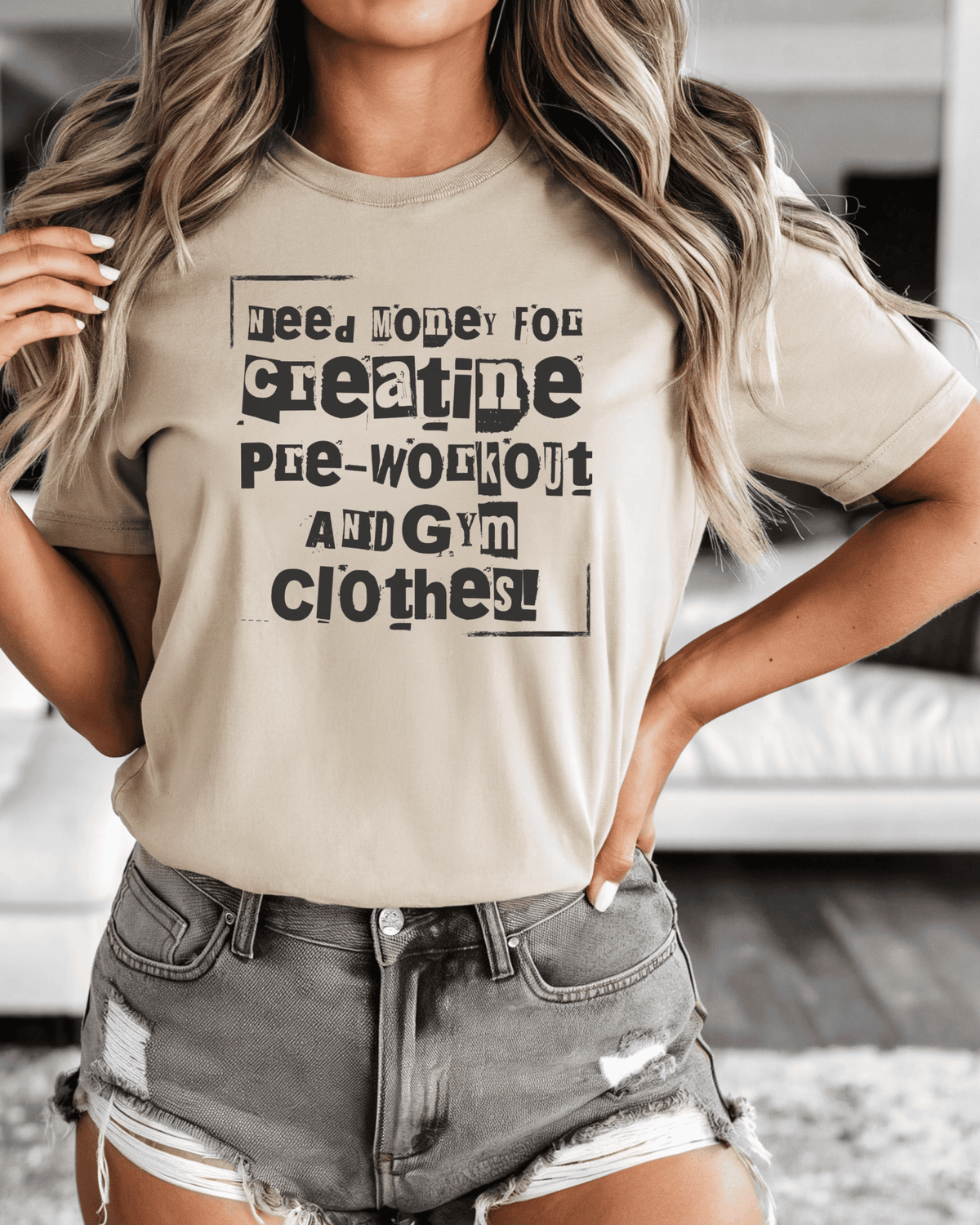 Need Money T-Shirt - LEGDAY EVERYDAY