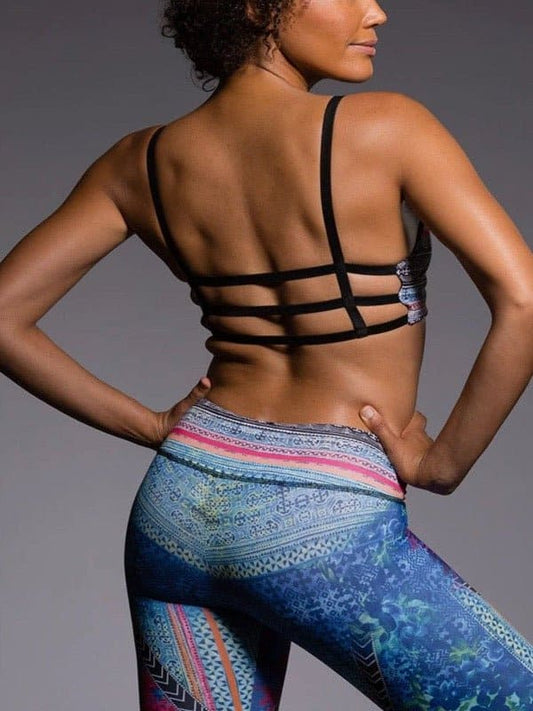 Onzie Cage Back Bra 382 - BKFJNY
