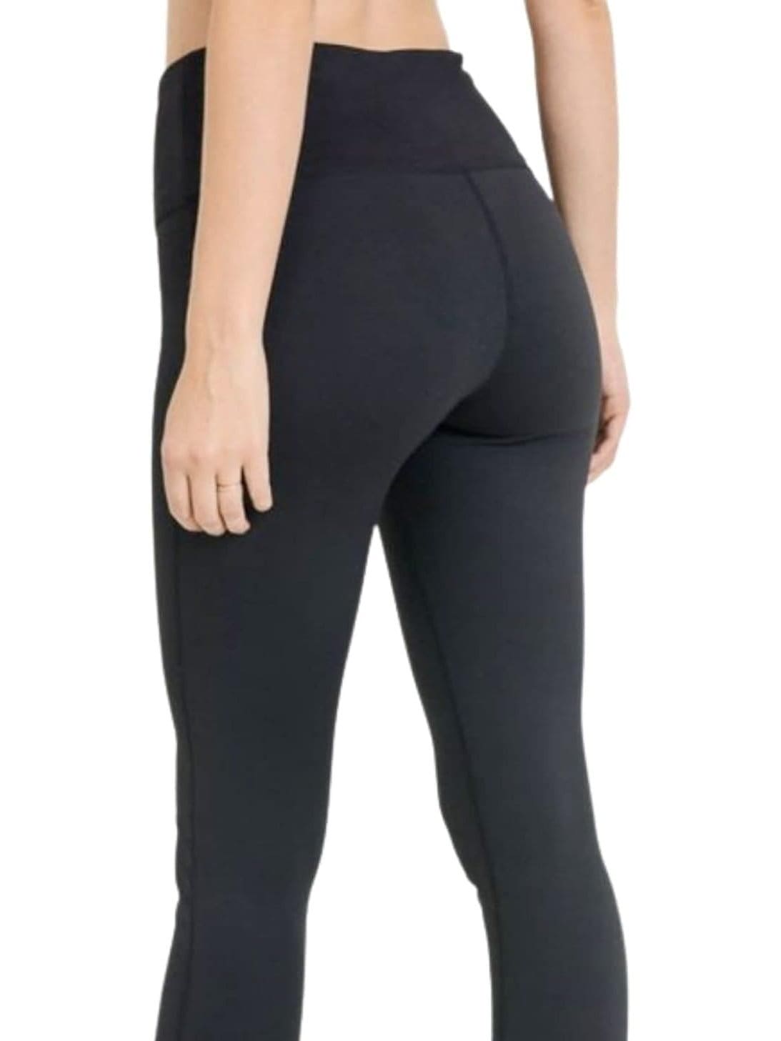 Strap Calf Detail Leggings - BKFJNY