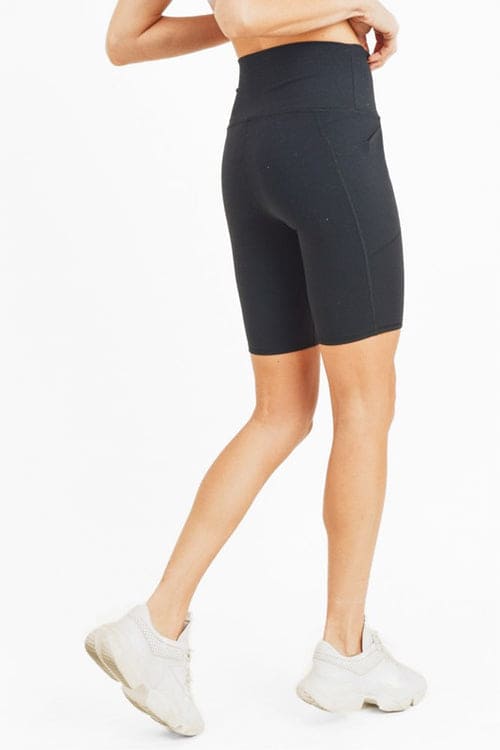 Tapered Band Essential Biker Shorts - LEGDAY EVERYDAY