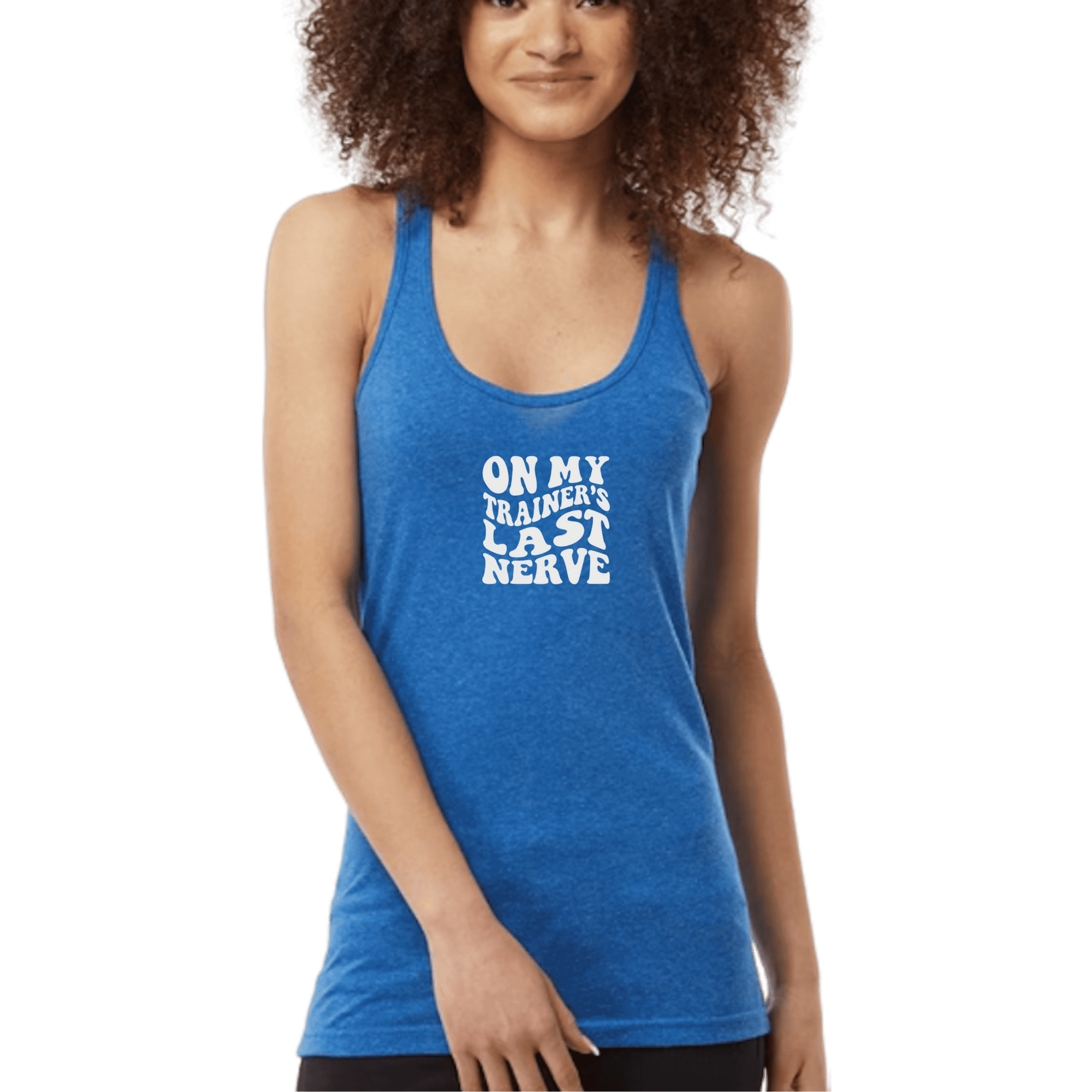 Tri - Blend Racerback Tank - LEGDAY EVERYDAY