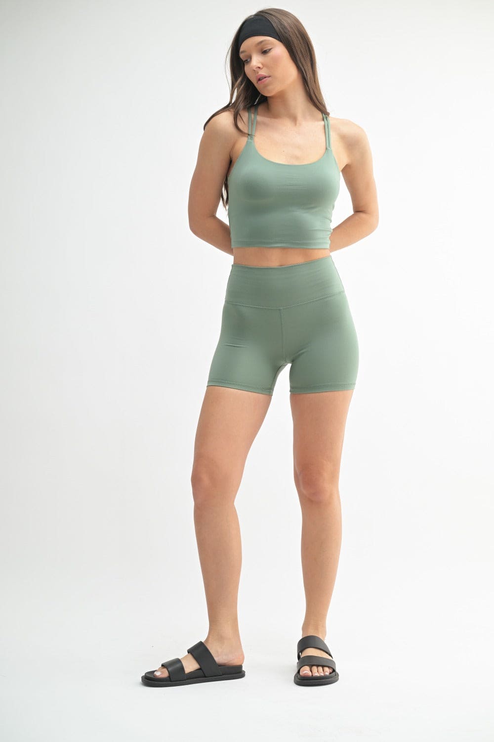 Venice Cloud Light Contour Biker Shorts - LEGDAY EVERYDAY