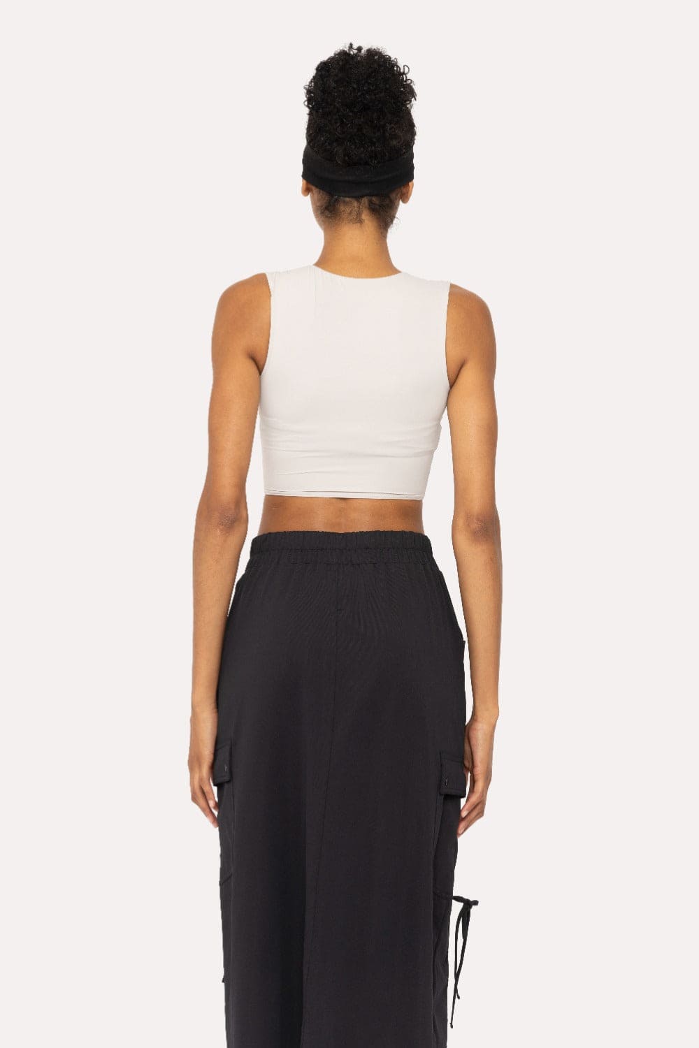 Venice Crossover Waist Biker Shorts - LEGDAY EVERYDAY