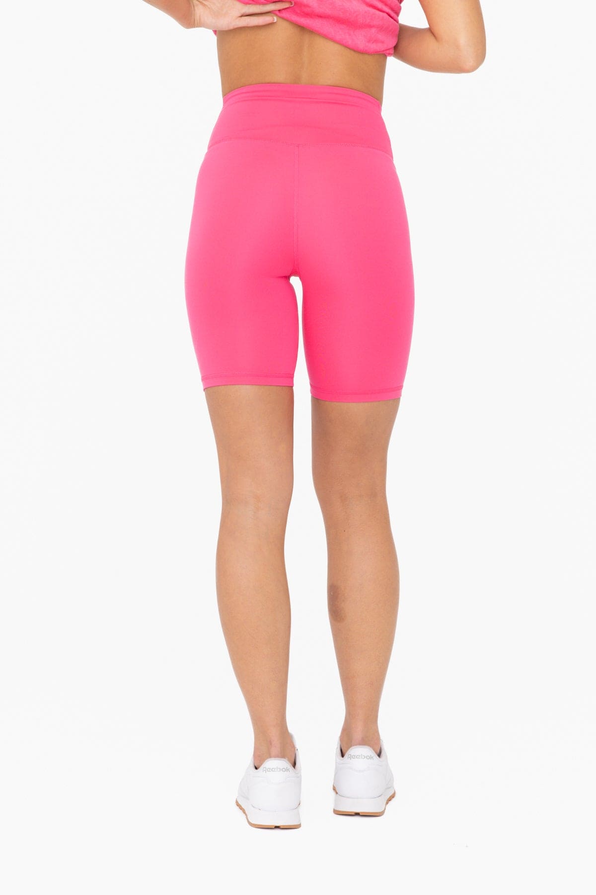 Venice Crossover Waist Biker Shorts - LEGDAY EVERYDAY