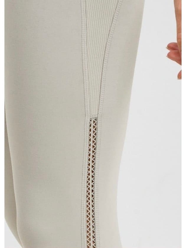 Wraparound Perforated Highwaist Leggings - BKFJNY