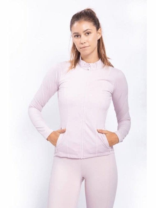 Active Slim Zip-Up Jacket - BKFJNY