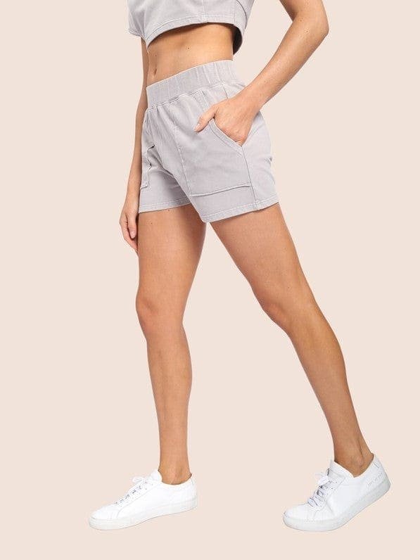 Cotton Shorts W/Pockets - BKFJNY