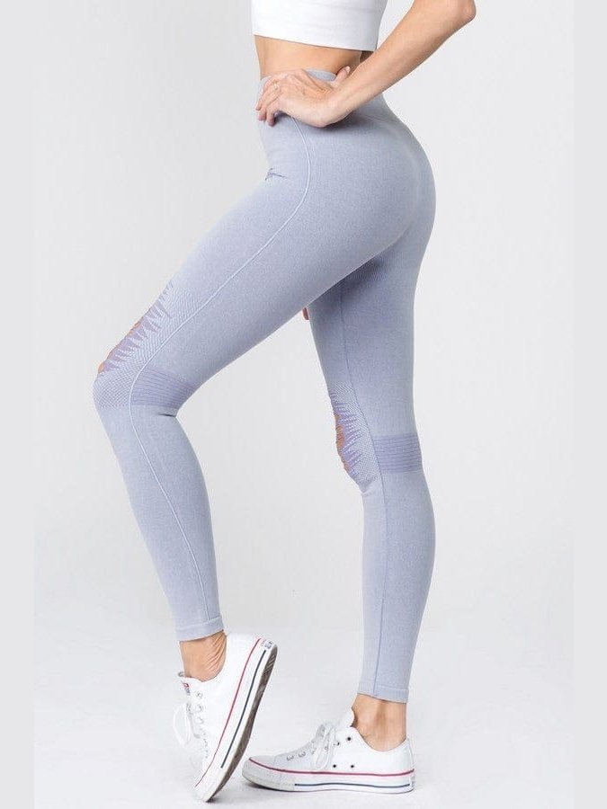 Damaged Highwaist Leggings - LEGDAY EVERYDAY