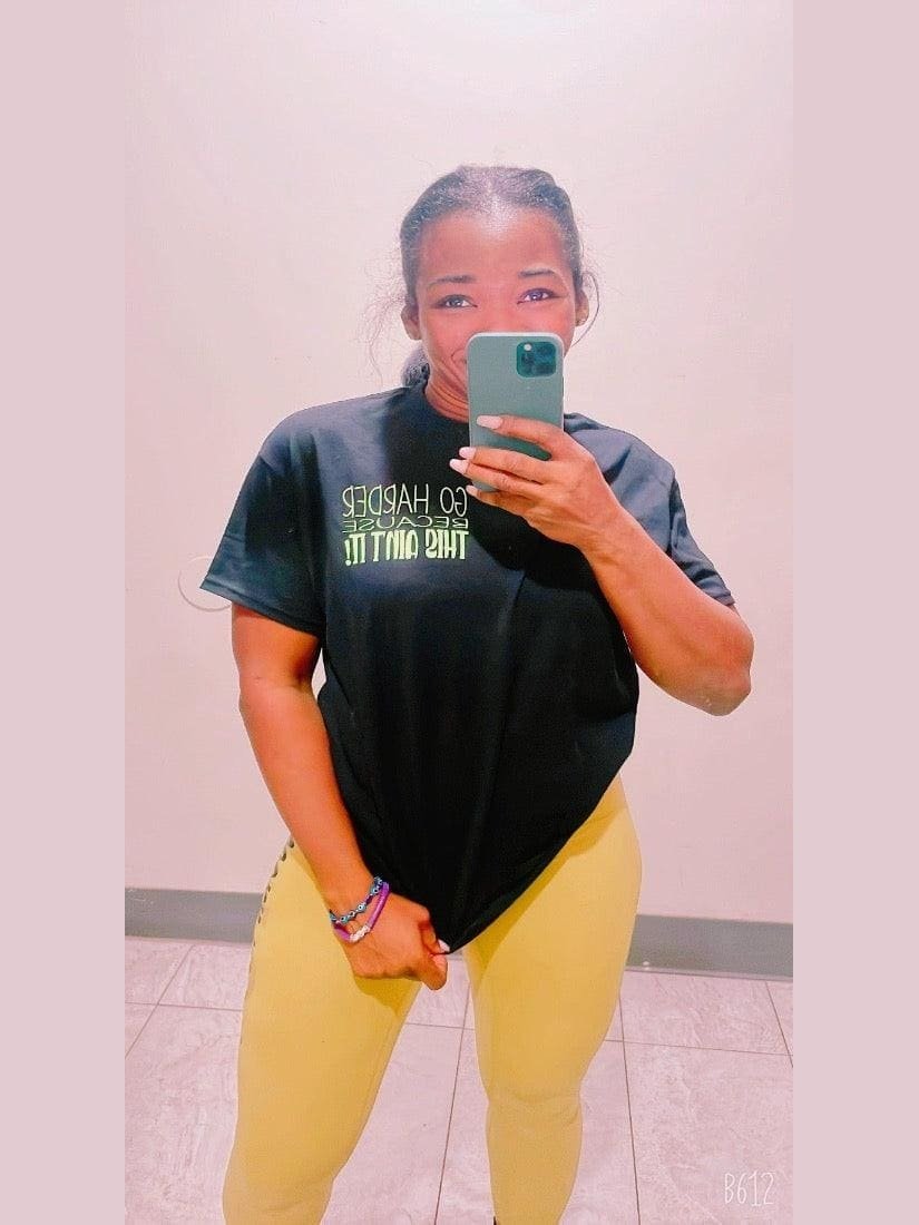 "Go Harder" T-Shirt - LEGDAY EVERYDAY