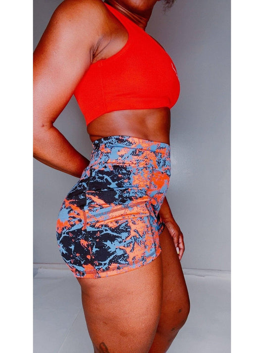 Graphic Print Shorts - BKFJNY