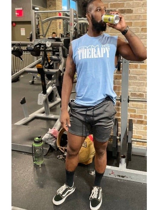 Gym is Therapy Sleeveless Tank - BKFJNY