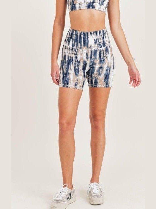 High-Waist Biker Shorts - BKFJNY