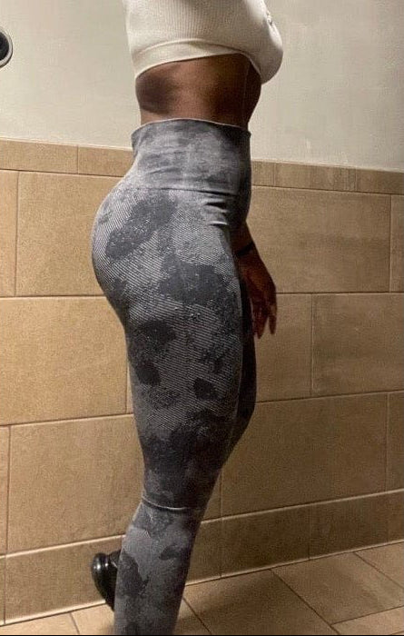 Highwaist Camo Leggings - BKFJNY