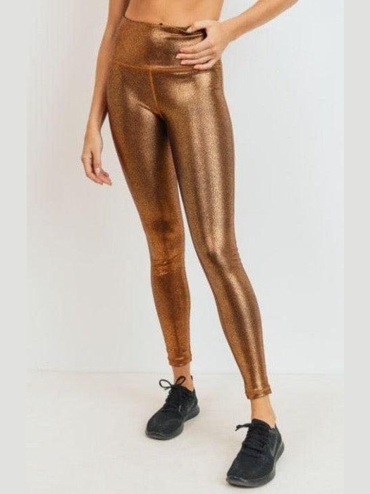 Highwaist Foil Leggings - BKFJNY
