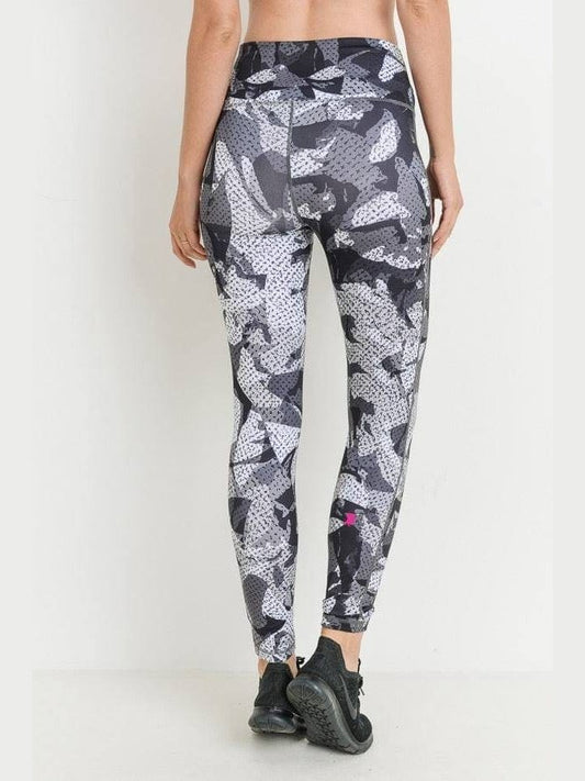 Kaleidoscope Camo Full Leggings - BKFJNY