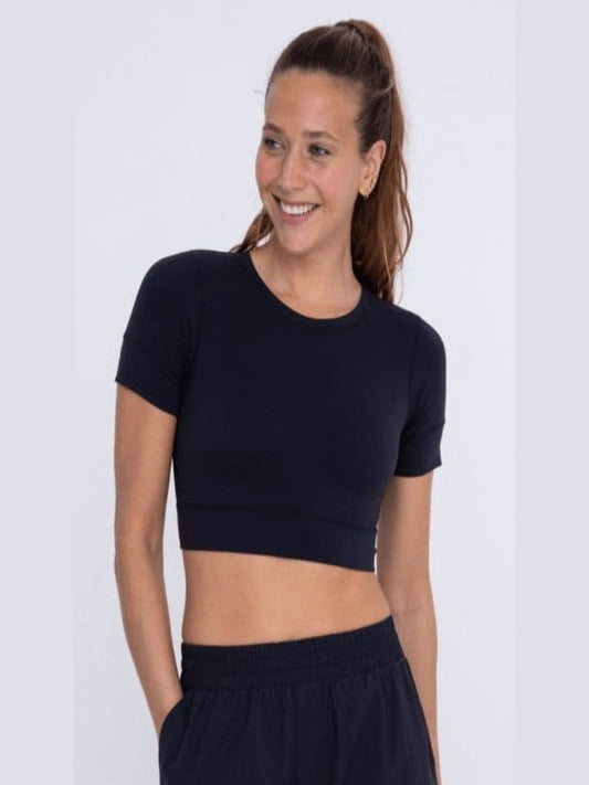 Peekaboo Back Crop Top - BKFJNY