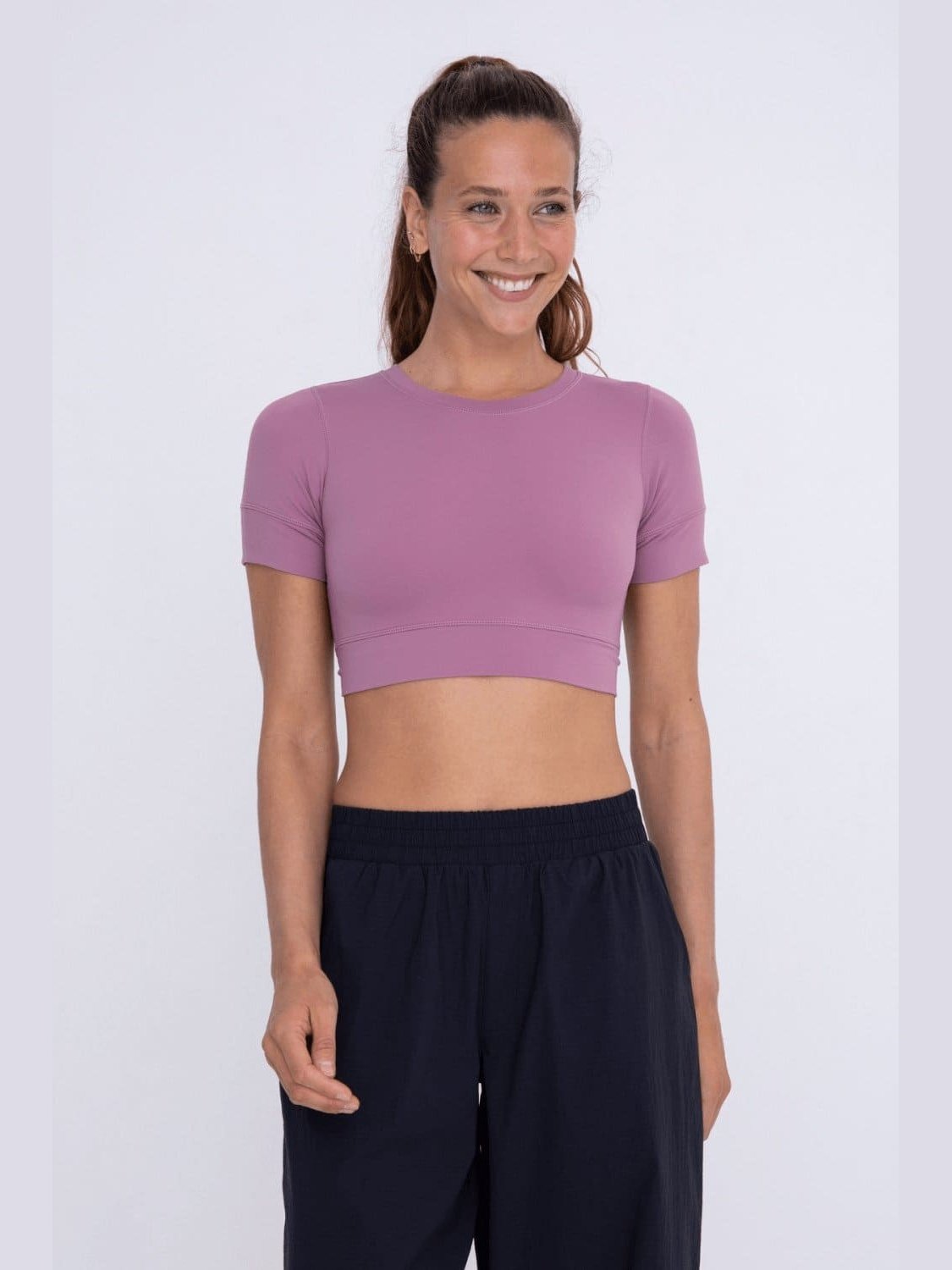 Peekaboo Back Crop Top - BKFJNY