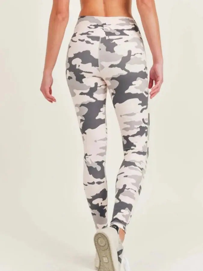 Pink Camo Highwaist Leggings - BKFJNY