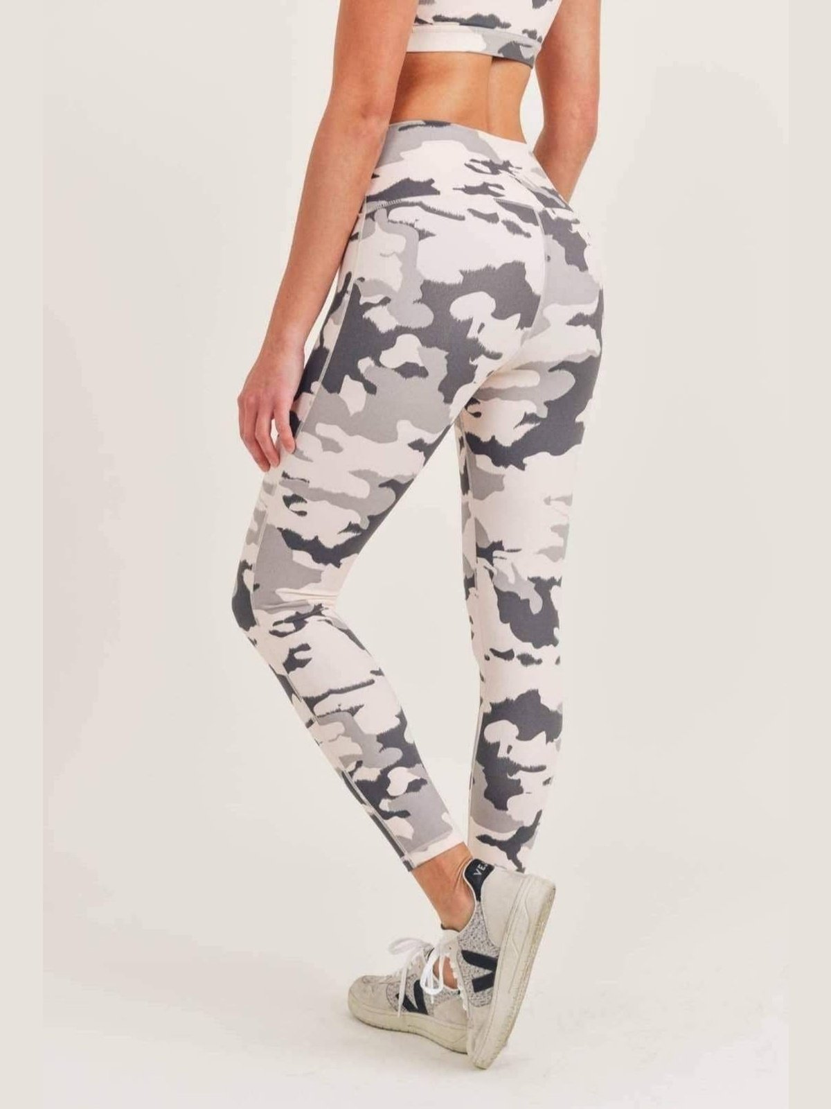 Pink Camo Highwaist Leggings - BKFJNY