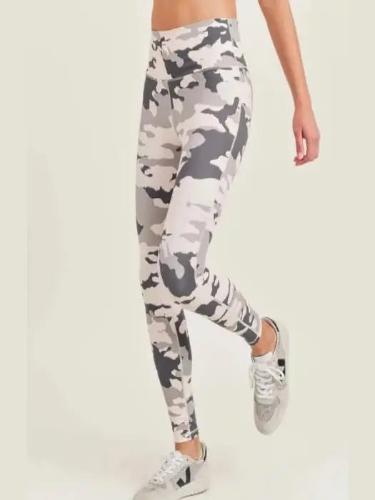 Pink Camo Highwaist Leggings - BKFJNY