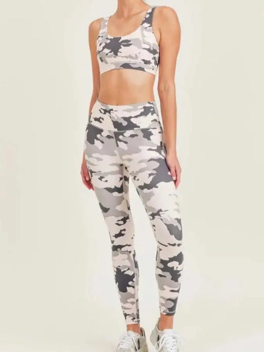 Pink Camo Highwaist Leggings - BKFJNY