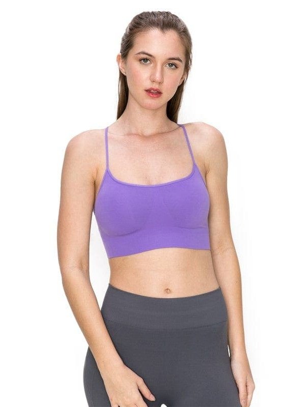 Seamless Padded Comfort Bra Cami - BKFJNY