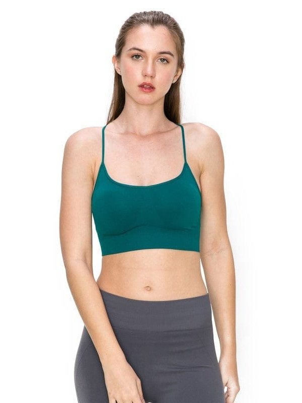 Seamless Padded Comfort Bra Cami - BKFJNY