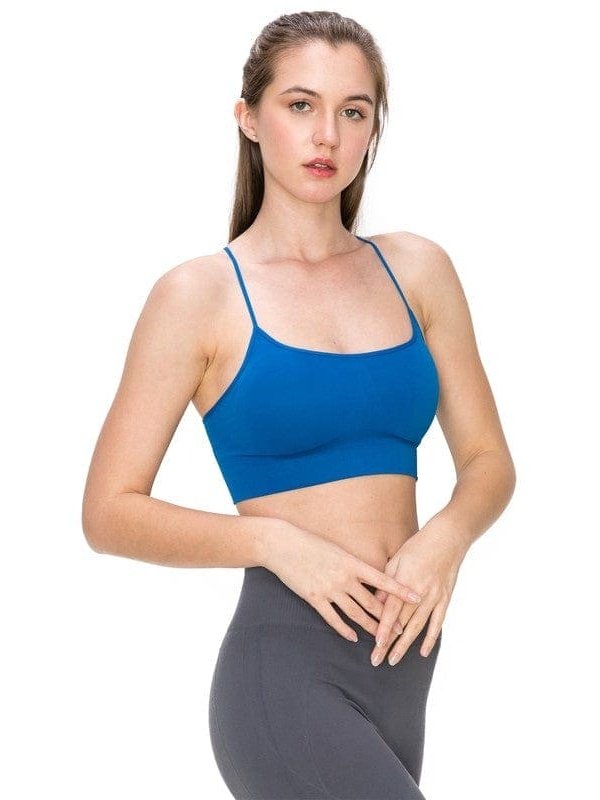 Seamless Padded Comfort Bra Cami - BKFJNY