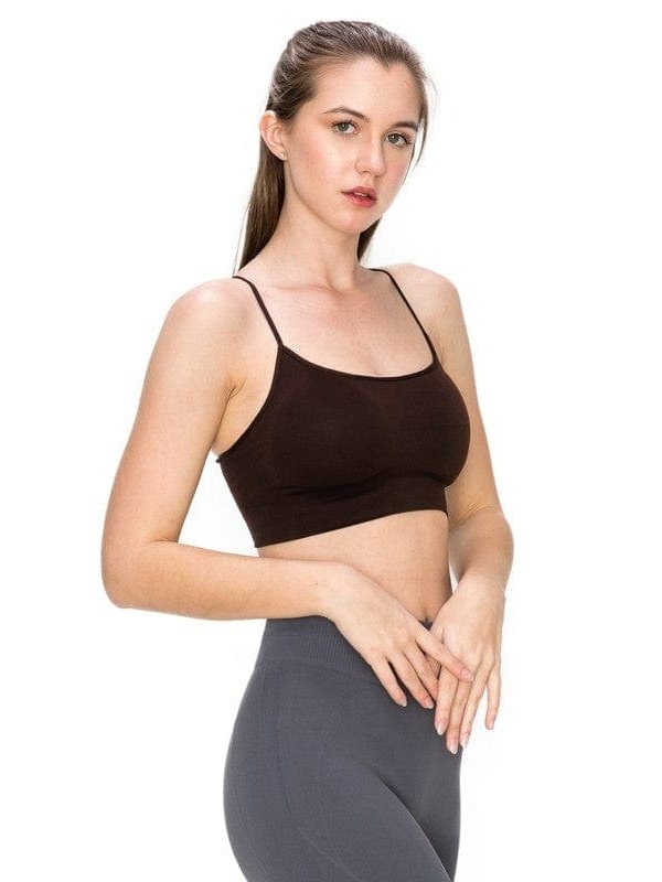 Seamless Padded Comfort Bra Cami - BKFJNY